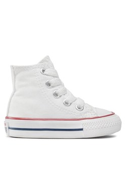 Converse Trampki Chuck Taylor All Star Hi 7J253C Biały ze sklepu MODIVO w kategorii Trampki dziecięce - zdjęcie 182679242