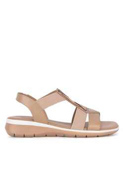 Go Soft Sandały WI16-INES-06 Beżowy ze sklepu MODIVO w kategorii Sandały damskie - zdjęcie 182679274