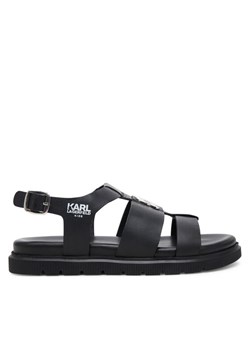 Karl Lagerfeld Kids Sandały Z30372 S Czarny ze sklepu MODIVO w kategorii Sandały dziecięce - zdjęcie 182679352