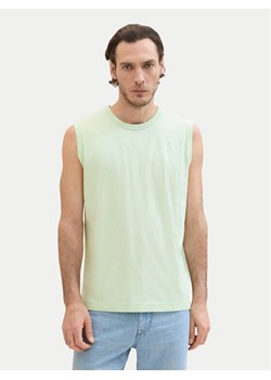 Tom Tailor Tank top 1041815 Zielony Regular Fit ze sklepu MODIVO w kategorii T-shirty męskie - zdjęcie 182679382