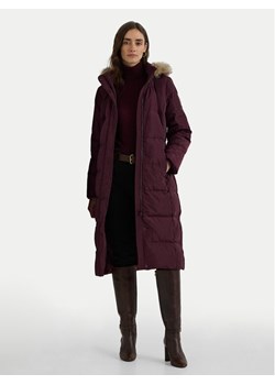 LAUREN RALPH LAUREN Kurtka puchowa 297957518003 Bordowy Regular Fit ze sklepu MODIVO w kategorii Kurtki damskie - zdjęcie 182679514
