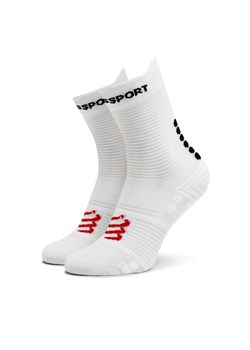 Compressport Skarpety wysokie unisex Pro Racing V4.0 Run High XU00046B Biały ze sklepu MODIVO w kategorii Skarpetki damskie - zdjęcie 182679584
