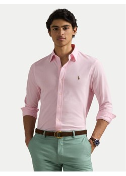 Polo Ralph Lauren Koszula 710932545012 Różowy Slim Fit ze sklepu MODIVO w kategorii Koszule męskie - zdjęcie 182679670