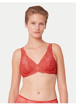 Triumph Biustonosz z fiszbiną Wild Peony Florale 10209627 Różowy ze sklepu MODIVO w kategorii Biustonosze - zdjęcie 182679683