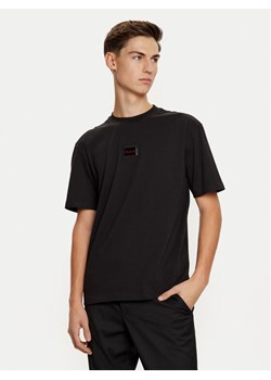 Hugo T-Shirt Dugojelly 50524831 Czarny Relaxed Fit ze sklepu MODIVO w kategorii T-shirty męskie - zdjęcie 182679712