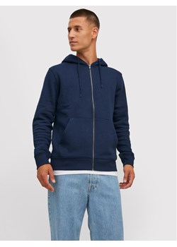 Jack&Jones Bluza Star 12210830 Granatowy Regular Fit ze sklepu MODIVO w kategorii Bluzy męskie - zdjęcie 182679863