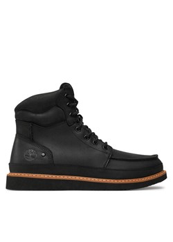 Timberland Trapery Newmarket Mid Lace Boot TB0A698FW021 Czarny ze sklepu MODIVO w kategorii Buty zimowe męskie - zdjęcie 182679973