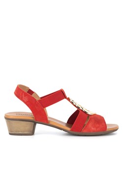 Go Soft Sandały WI23-BETTY-09 Czerwony ze sklepu MODIVO w kategorii Sandały damskie - zdjęcie 182680032