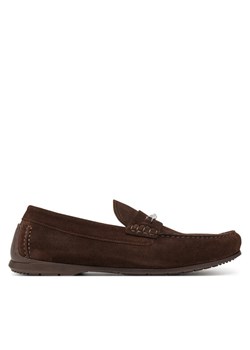 Calvin Klein Mokasyny Driver W/ Ny Bit Sue HM0HM01759 Brązowy ze sklepu MODIVO w kategorii Mokasyny męskie - zdjęcie 182680114