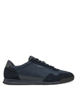 BOSS Sneakersy Titanium 50536524 Granatowy ze sklepu MODIVO w kategorii Buty sportowe męskie - zdjęcie 182680184