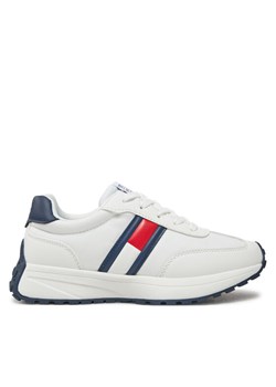 Tommy Hilfiger Sneakersy T3X9-33877-1695X336 S Biały ze sklepu MODIVO w kategorii Buty sportowe dziecięce - zdjęcie 182680263
