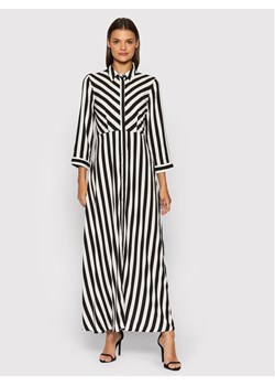 YAS Sukienka koszulowa Savanna 26022663 Biały Regular Fit ze sklepu MODIVO w kategorii Sukienki - zdjęcie 182680270