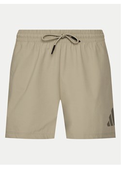 adidas Szorty sportowe Z.N.E. Woven JN9024 Beżowy Regular Fit - id: 0000304731211 - marki adidas - 182680351 adidas Szorty sportowe Z.N.E. Woven JN9024 Beżowy Regular Fit ze sklepu MODIVO w kategorii Spodenki męskie - zdjęcie 182680351