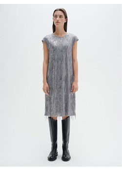 InWear Sukienka koktajlowa Fiduc 30107725 Szary Regular Fit ze sklepu MODIVO w kategorii Sukienki - zdjęcie 182680382