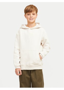 Jack&Jones Junior Bluza Hakkai 12259809 Beżowy Loose Fit ze sklepu MODIVO w kategorii Bluzy chłopięce - zdjęcie 182680400
