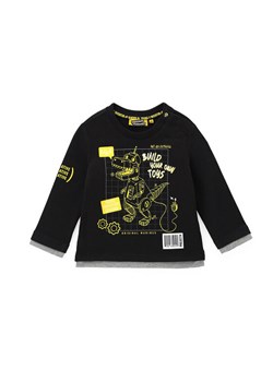 Original Marines Longsleeve DCA0705NM Czarny Regular Fit - id: 0000301634676 - marki Original Marines - 182680401 Original Marines Longsleeve DCA0705NM Czarny Regular Fit ze sklepu MODIVO w kategorii T-shirty chłopięce - zdjęcie 182680401