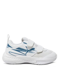 Puma Buty halowe Varion II V Jr 108106 02 Biały ze sklepu MODIVO w kategorii Buty sportowe dziecięce - zdjęcie 182680532