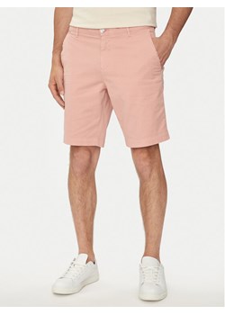 Boss Szorty materiałowe Slice-Short 50512524 Różowy Slim Fit ze sklepu MODIVO w kategorii Spodenki męskie - zdjęcie 182680544