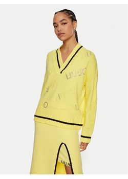 Liu Jo Sweter TF4169 MS55L Żółty Regular Fit ze sklepu MODIVO w kategorii Swetry damskie - zdjęcie 182680561