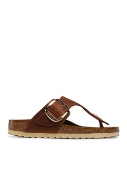 Birkenstock Japonki Gizeh Big Buckle 1018785 Brązowy ze sklepu MODIVO w kategorii Klapki damskie - zdjęcie 182680564