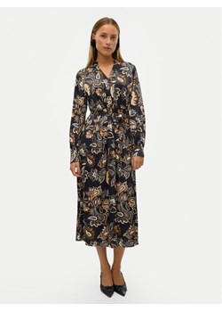 Vero Moda Sukienka koszulowa Thora 10320742 Czarny Regular Fit ze sklepu MODIVO w kategorii Sukienki - zdjęcie 182680601