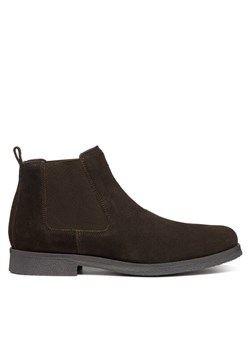 Geox Sztyblety Uomo Claudio U2658A 00022 C6024 Brązowy ze sklepu MODIVO w kategorii Buty zimowe męskie - zdjęcie 182680634