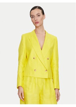 ViCOLO Marynarka TB0790 Żółty Regular Fit ze sklepu MODIVO w kategorii Marynarki damskie - zdjęcie 182680643