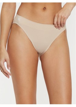 LAUREN RALPH LAUREN Figi klasyczne 4L0011 Beżowy ze sklepu MODIVO w kategorii Majtki damskie - zdjęcie 182680701