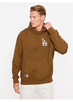 New Era Bluza League Essentials 60416437 Brązowy Regular Fit ze sklepu MODIVO w kategorii Bluzy męskie - zdjęcie 182680780