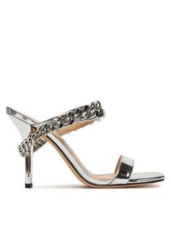 MICHAEL Michael Kors Klapki Bianca 40S5BCHS1M Srebrny - id: 0000305217035 - marki Michael Michael Kors - 182680833 MICHAEL Michael Kors Klapki Bianca 40S5BCHS1M Srebrny ze sklepu MODIVO w kategorii Klapki damskie - zdjęcie 182680833