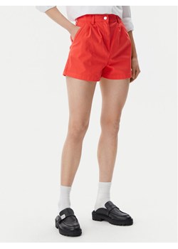 Tommy Jeans Szorty materiałowe Claire DW0DW21643 Pomarańczowy Regular Fit ze sklepu MODIVO w kategorii Szorty - zdjęcie 182680840