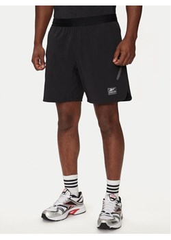 Reebok Szorty sportowe Certified Strength+Short IC1611 Czarny Regular Fit ze sklepu MODIVO w kategorii Spodenki męskie - zdjęcie 182680903