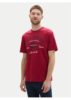 Tom Tailor T-Shirt 1037735 Czerwony Regular Fit ze sklepu MODIVO w kategorii T-shirty męskie - zdjęcie 182681132