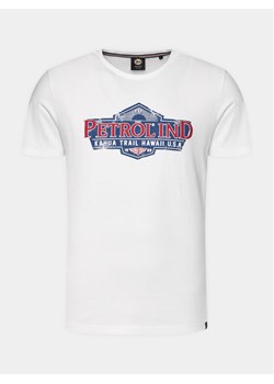 Petrol Industries T-Shirt M-1040-TSR602 Biały Regular Fit ze sklepu MODIVO w kategorii T-shirty męskie - zdjęcie 182681174