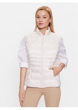 Guess Bezrękawnik Ginger W3RN53 WF5C2 Biały Slim Fit ze sklepu MODIVO w kategorii Kamizelki damskie - zdjęcie 182681204