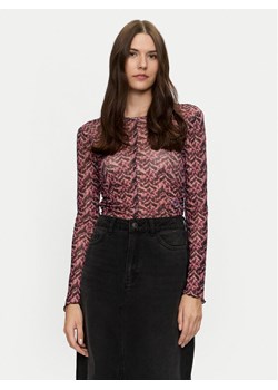 Brave Soul Bluzka LLT-225BARIL Różowy Slim Fit ze sklepu MODIVO w kategorii Bluzki damskie - zdjęcie 182681263