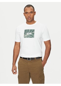 BOSS T-Shirt Injungle 50535112 Biały Regular Fit ze sklepu MODIVO w kategorii T-shirty męskie - zdjęcie 182681310