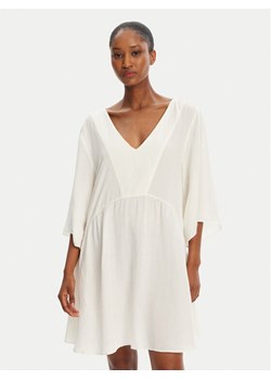 Banana Moon Sukienka letnia Agathe Holidays LHN10 Biały Loose Fit - id: 0000304811869 - marki BANANA MOON - 182681330 Banana Moon Sukienka letnia Agathe Holidays LHN10 Biały Loose Fit ze sklepu MODIVO w kategorii Sukienki - zdjęcie 182681330