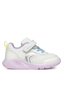 Geox Sneakersy B Sprintye Girl B454TD 01454 C0653 Biały ze sklepu MODIVO w kategorii Buty sportowe dziecięce - zdjęcie 182681404