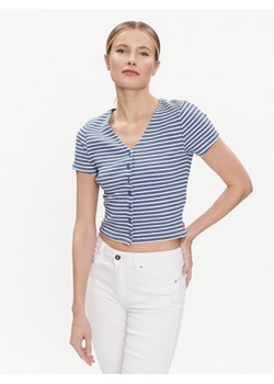 Levi's® Bluzka Monica A7182-0005 Niebieski Slim Fit ze sklepu MODIVO w kategorii Bluzki damskie - zdjęcie 182681441