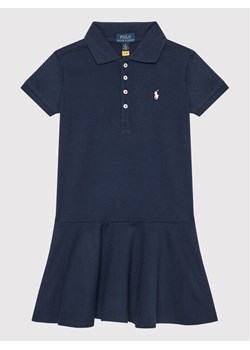 Polo Ralph Lauren Sukienka codzienna 312624740001 Granatowy Regular Fit ze sklepu MODIVO w kategorii Sukienki dziewczęce - zdjęcie 182681511