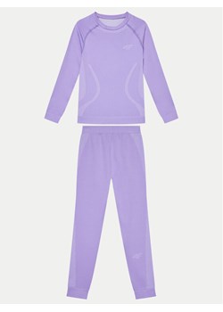 4F Komplet bielizny termoaktywnej 4FJWAW24USEAF150 Fioletowy Slim Fit ze sklepu MODIVO w kategorii Bielizna termoaktywna - zdjęcie 182681514