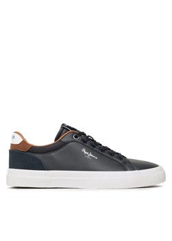 Pepe Jeans Tenisówki Kenton Court PMS30839 Granatowy - id: 0000301372035 - marki Pepe Jeans - 182681562 Pepe Jeans Tenisówki Kenton Court PMS30839 Granatowy ze sklepu MODIVO w kategorii Trampki męskie - zdjęcie 182681562