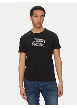 Liu Jo T-Shirt QA5190 J4924 Czarny Regular Fit ze sklepu MODIVO w kategorii T-shirty męskie - zdjęcie 182681761