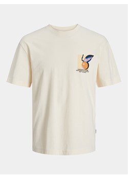 Jack&Jones Junior T-Shirt Tampa 12254032 Beżowy Loose Fit ze sklepu MODIVO w kategorii T-shirty chłopięce - zdjęcie 182681794