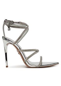 Steve Madden Sandały Sky High SM11003639 Srebrny - id: 0000305081551 - marki Steve Madden - 182681862 Steve Madden Sandały Sky High SM11003639 Srebrny ze sklepu MODIVO w kategorii Sandały damskie - zdjęcie 182681862