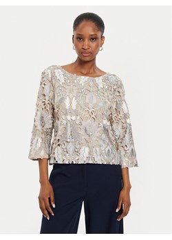 Bruuns Bazaar Bluzka Ignara BBW4047 Beżowy Regular Fit ze sklepu MODIVO w kategorii Bluzki damskie - zdjęcie 182681883