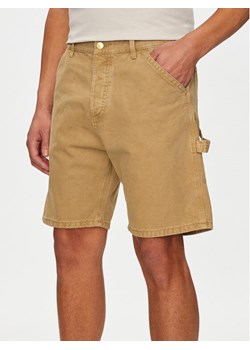 Jack&Jones Szorty jeansowe Jjitony 12252814 Brązowy Loose Fit ze sklepu MODIVO w kategorii Spodenki męskie - zdjęcie 182681954