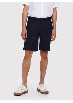 Only & Sons Szorty materiałowe Mark 22018667 Granatowy Regular Fit ze sklepu MODIVO w kategorii Spodenki męskie - zdjęcie 182681992