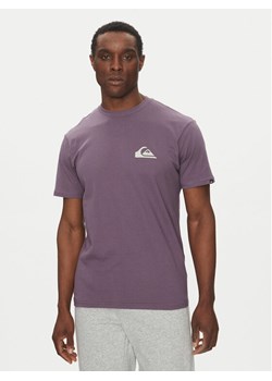 Quiksilver T-Shirt EQYZT08042 Fioletowy Regular Fit ze sklepu MODIVO w kategorii T-shirty męskie - zdjęcie 182682021
